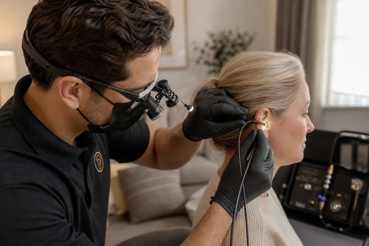 Microsuction Ear Wax Removal